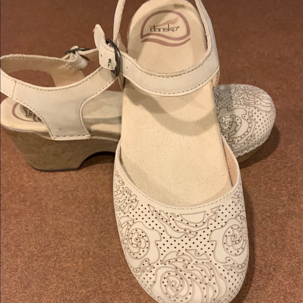 Cream Colored Dansko